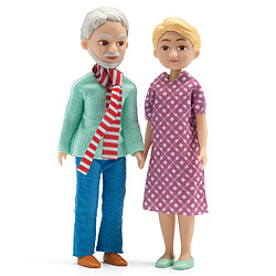 Djeco Figurines pour maison de poupées : Grands-parents