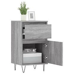 Acheter Maison Chic Ensemble de 2 Buffets,commode,console pour rangement sonoma gris 40x35x70 cm bois d'ingénierie -MN76569