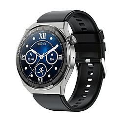 Yonis Montre Connectée 1.36' IP68 Bluetooth NFC Charge Sans Fil