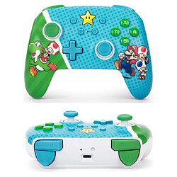 Avis Power A CASQUE PC NINTENDO SWITCH ROUGE ET BLEU + Manette sans fil Bluetooth Améliorée Switch-Mario Super Star Friends