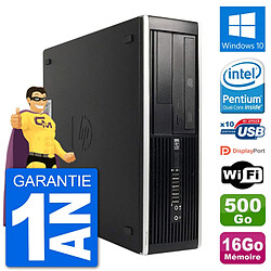 PC HP 8300 Elite SFF Intel G630 RAM 16Go Disque Dur 500Go Windows 10 Wifi - Occasion