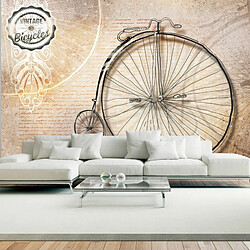 Paris Prix Papier Peint Vintage Bicycles Sepia 105 x 150 cm 