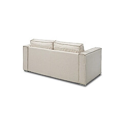 Avis Inside 75 Canapé convertible EXPRESS MAJORQUE 160 cm matelas 18 cm sommier lattes coloris beige