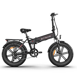 ENGWE EP-2 Pro Vélo électrique Pliable pour adultes, 20" 4.0 Fat Tire Dirt Bike, 750 W 48 V 13 Ah - Noir