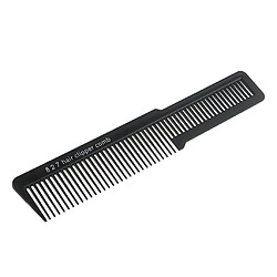 Brosse Peigne Afro à Dent Large en Acier Inox + Peigne de Tondeuse de Coupe de Cheveux à Salon de Coiffure