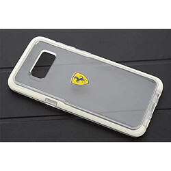 Ferrari Coque pour Samsung Galaxy S8 - Transparent 