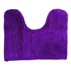 MSV Tapis de bain Lavabo & Wc Coton 45x35cm Violet