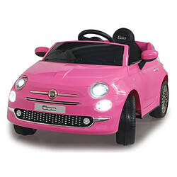 Jamara Ride-on Fiat 500 rose vif 12V