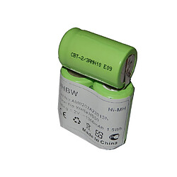 vhbw Batterie 1300mAh (3.6V) pour tondeuse à cheveux électrique Wella Xpert HS50, Tondeo ECO XP comme N-500AC 2/3A.