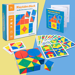 Universal Enfants d &'âge préscolaire Jouets pour bébés Puzzle 3D Puzzle Espace Pensée Apprentissage Éducation Montessori Jouets en bois pour enfants | Puzzles