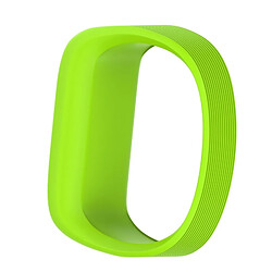 Wewoo Bracelet pour montre connectée Dragonne Sport en silicone Garmin Vivofit JRTaille Grand Cyan