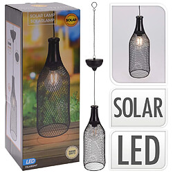 ProGarden Lampe suspendue solaire à LED Métal 11 cm 