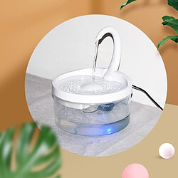 Acheter Universal Fontaine d'eau potable intelligente pour chat, distributeur d'eau à circulation automatique, filtration silencieuse de l'eau, vision nocturne.