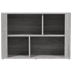 Maison Chic Buffet,Meuble de Rangement,commode pour salon,Cuisine Sonoma gris 80x30x54 cm Bois d'ingénierie -MN86894 pas cher