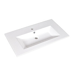 Plan de toilette GLAM 80cm / Blanc