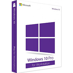 Microsoft Windows 10 Pro for Workstations (Stations de travail) - Clé licence à télécharger - Livraison rapide 7/7j