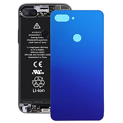 Wewoo Coque Arrière Batterie pour Xiaomi Mi 8 Lite Bleu Crépuscule 