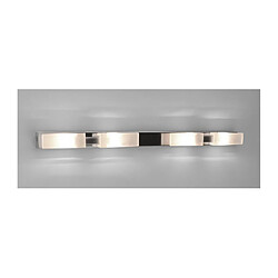 Luminaire Center Plafonnier Arco 4 Ampoules G9, nickel satiné hauteur 5 Cm Coloris : nickel satiné Coloris de l'abat jour : givré Longueur en Cm : 64 Hauteur en Cm : 5 Profondeur en Cm : 5 Poids en Kilos : 1,5 Type d'ampoule : G9