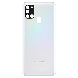 Cache Batterie Samsung Galaxy A21s Façade Arrière Originale Samsung Blanc 