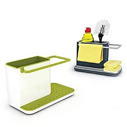 Acheter Wewoo 2 supports de rangement pour organisateur en éponge de cuisineboîtesupport de évier à drainage automatique vert