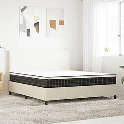 Maison Chic Matelas à ressorts bonnell moyen, Matelas doux pour chambre 160x200 cm -GKD33003