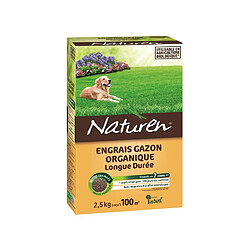 NATUREN Engrais Gazon Organique - 2,5 kg