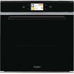 Whirlpool WHILRPOOL W11IOM14MS2H - Four multifonction hydrolyse - 73L - poignée intégrée - Classe énergétique A+ - Verre noir