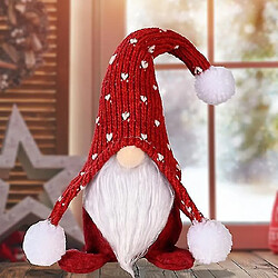 Universal Gnomes de Noël rouge en peluche Santa Doll Noël Gonk nain de décoration elfe ornements 