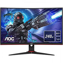 Ecran Ordinateur - Moniteur PC Gamer Incurvé - AOC - C27G2ZE/BK - 27 - Dalle VA - 0,5 ms - 240 Hz - 2 x HDMI / DisplayPort 1.2 - Freesync Premium