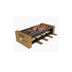 Cecotec Raclette en bois Cheese&Grill 8200 Wood Black