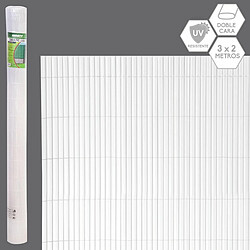 BigBuy Garden Canisse Blanc PVC 1 x 300 x 200 cm