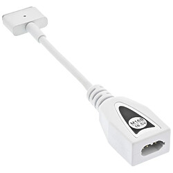Bloc d'alimentation Inline® pour notebook TIP M16B (16,5 V), pour Apple Magsafe2, MacBook Pro Retina, 90W / 120W, blanc