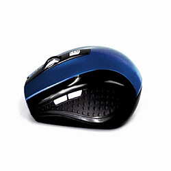 Harmonia Mundi Media-Tech Raton Pro B RF sans fil Optique 1600DPI Ambidextre Noir, Bleu - souris (Ambidextre, Optique, RF sans fil, 1600 DPI, 53 g, Noir, Bleu)