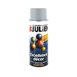 Peinture aérosol Julien antirouille gris 400ml