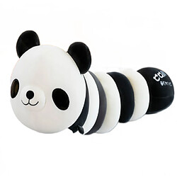 Universal 70cm peluche chenille colorée animaux transformation poupée dessin animé peluche canapé coussin coussin bébé avare | animaux en peluche (panda) 