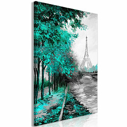 Paris Prix Tableau Imprimé Paris Channel Green 40 x 60 cm