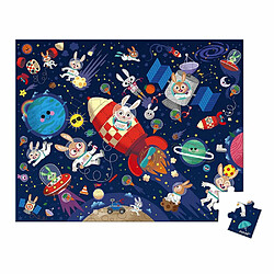 Puzzle enfant 54 pièces Fusée - Janod