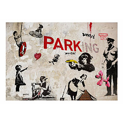 Artgeist Papier peint - [Banksy] Graffiti Collage [147x105]