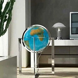 Atmosphere Globe terrestre lumineux sur pied Ø 50 cm - Steel Blue