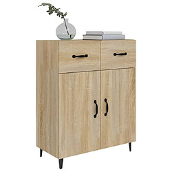 Acheter Maison Chic Buffet,Meuble de Rangement,commode pour salon,Cuisine chêne sonoma 69,5x34x90 cm bois d'ingénierie -MN41535