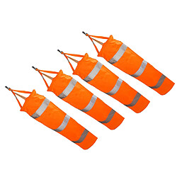 Windsock Airport Manche à air d’aéroport 4x Manche à Air Vent Sac Résiste aux Uv et aux Intempéries 60CM