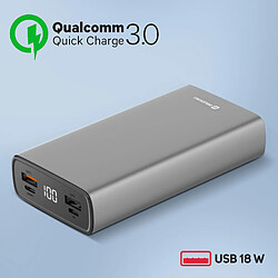 Acheter Powerbank 20W USB-C Power Delivery et USB Quick Charge 20000mAh Swissten Gris