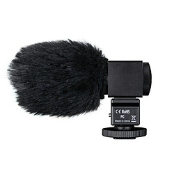 Universal Microphone stéréo SGC 698 Microphone de caméra pour Nikon Canon DSLR Caméra DV Enregistrement d'entrevue photographique | pas cher