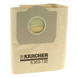 Sacs aspirateurs par 5 origine pour Aspirateur Karcher