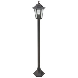 vidaXL Lampe de jardin à piquet 6 pcs E27 110 cm Aluminium Bronze