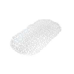 Douceur D'Interieur Tapis antidérapant fond de baignoire effet galet - L. 69 x l. 36 cm - Transparent