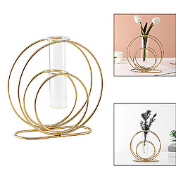 Avis Nordic Chic Fleur Plante Hydroponique Vase Terrarium Fer Cadre Ornements B