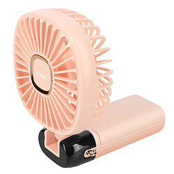 Acheter LinQ Mini Ventilateur Portable Réglable 90° Affichage LED Design carré Rose