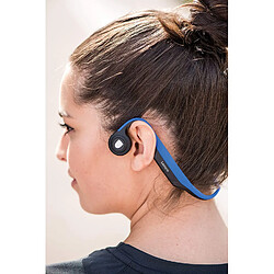 Lenco Casque sans fil Bluetooth bleu 