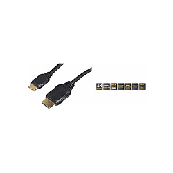 shiverpeaks BASIC-S Câble HDMI, mâle A - mâle C, 1,0 m () 